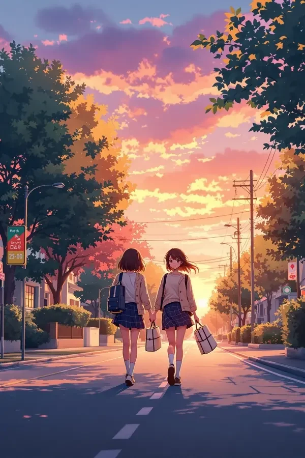 暮色恋曲 - 拉拉动漫百合番剧封面
